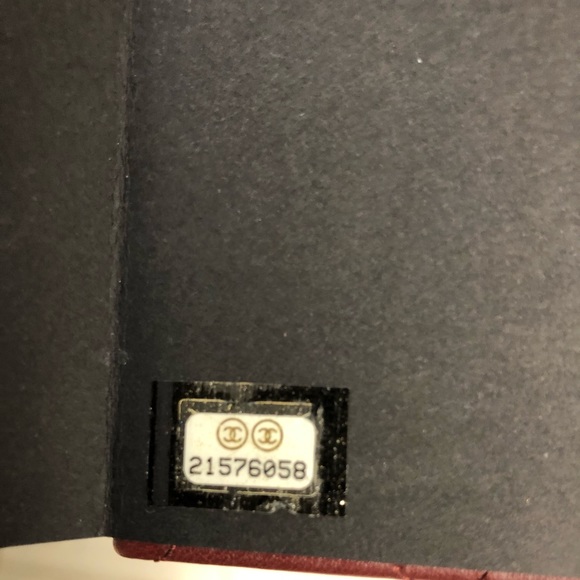 SOLD Chanel Lamb Skin Quilted Notebook - Picture 8 of 15